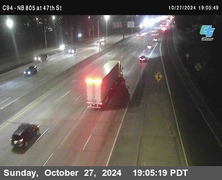 (C094) NB 805 : 47th Street (on ramp)