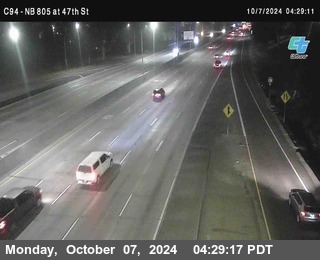 (C094) NB 805 : 47th Street (on ramp)