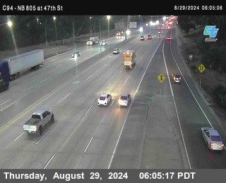 (C094) NB 805 : 47th Street (on ramp)