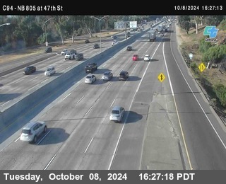 (C094) NB 805 : 47th Street (on ramp)