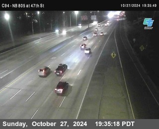 (C094) NB 805 : 47th Street (on ramp)