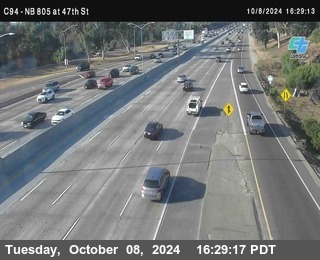 (C094) NB 805 : 47th Street (on ramp)