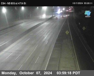 (C094) NB 805 : 47th Street (on ramp)