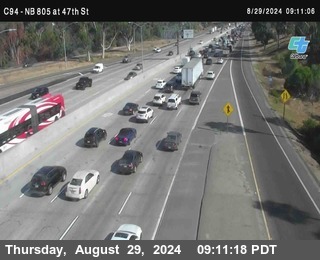 (C094) NB 805 : 47th Street (on ramp)