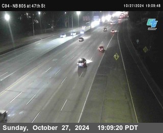 (C094) NB 805 : 47th Street (on ramp)