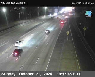 (C094) NB 805 : 47th Street (on ramp)