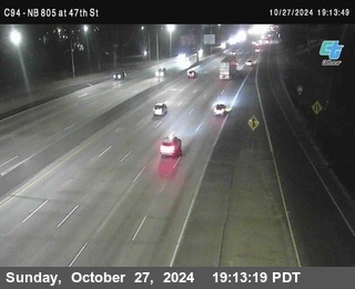 (C094) NB 805 : 47th Street (on ramp)