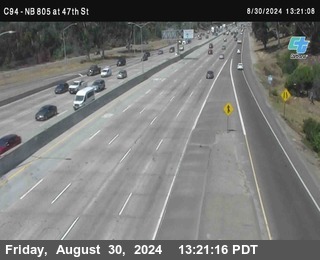 (C094) NB 805 : 47th Street (on ramp)