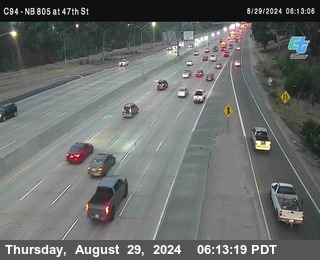 (C094) NB 805 : 47th Street (on ramp)