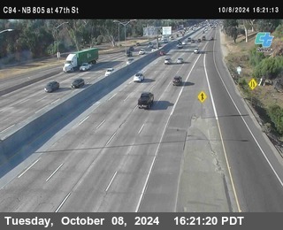 (C094) NB 805 : 47th Street (on ramp)