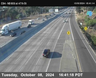 (C094) NB 805 : 47th Street (on ramp)