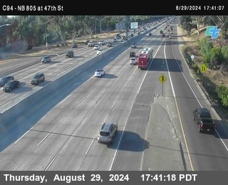 (C094) NB 805 : 47th Street (on ramp)