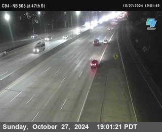 (C094) NB 805 : 47th Street (on ramp)