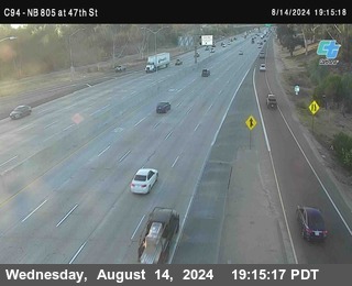 (C094) NB 805 : 47th Street (on ramp)