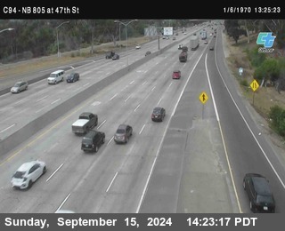 (C094) NB 805 : 47th Street (on ramp)