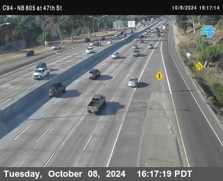 (C094) NB 805 : 47th Street (on ramp)