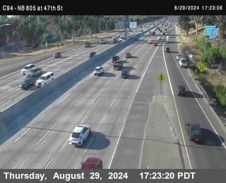 (C094) NB 805 : 47th Street (on ramp)