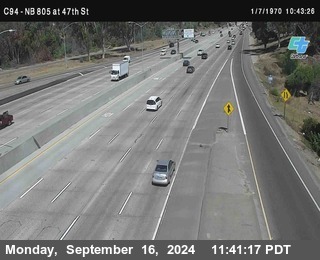 (C094) NB 805 : 47th Street (on ramp)