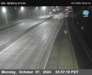 (C094) NB 805 : 47th Street (on ramp)