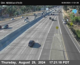 (C094) NB 805 : 47th Street (on ramp)