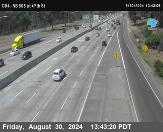 (C094) NB 805 : 47th Street (on ramp)