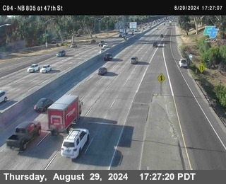 (C094) NB 805 : 47th Street (on ramp)