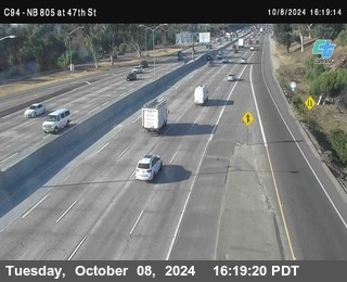 (C094) NB 805 : 47th Street (on ramp)