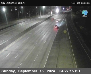 (C094) NB 805 : 47th Street (on ramp)