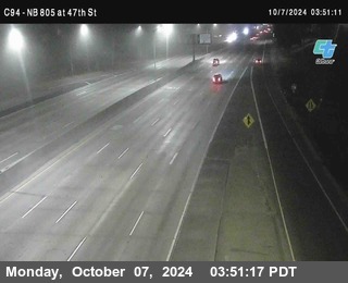 (C094) NB 805 : 47th Street (on ramp)