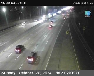 (C094) NB 805 : 47th Street (on ramp)