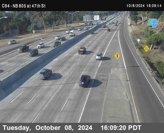 (C094) NB 805 : 47th Street (on ramp)