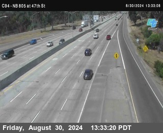 (C094) NB 805 : 47th Street (on ramp)