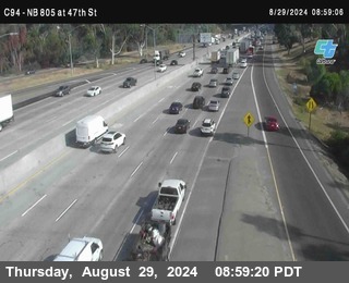 (C094) NB 805 : 47th Street (on ramp)