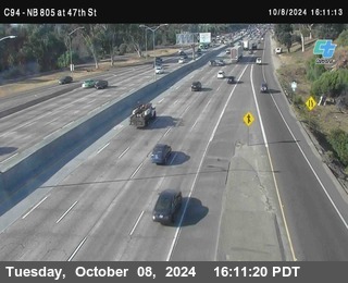 (C094) NB 805 : 47th Street (on ramp)