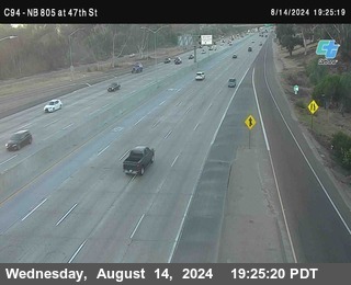 (C094) NB 805 : 47th Street (on ramp)