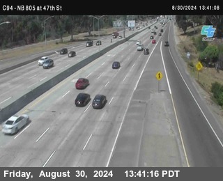 (C094) NB 805 : 47th Street (on ramp)