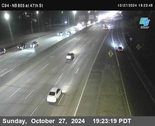 (C094) NB 805 : 47th Street (on ramp)