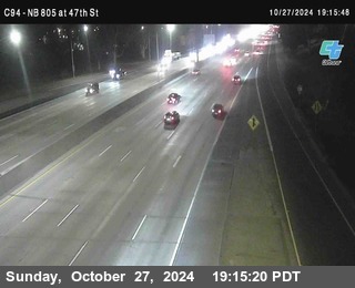 (C094) NB 805 : 47th Street (on ramp)