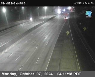 (C094) NB 805 : 47th Street (on ramp)