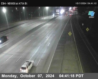 (C094) NB 805 : 47th Street (on ramp)