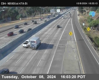 (C094) NB 805 : 47th Street (on ramp)