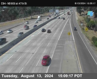 (C094) NB 805 : 47th Street (on ramp)