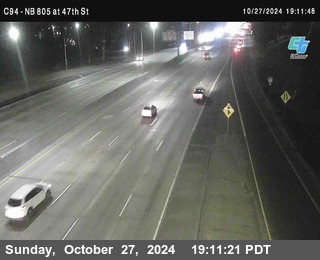 (C094) NB 805 : 47th Street (on ramp)