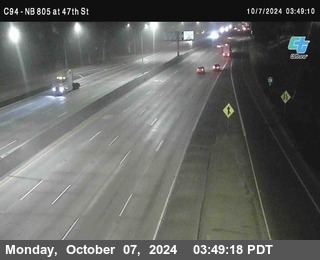 (C094) NB 805 : 47th Street (on ramp)