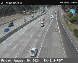 (C094) NB 805 : 47th Street (on ramp)