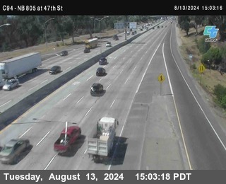 (C094) NB 805 : 47th Street (on ramp)