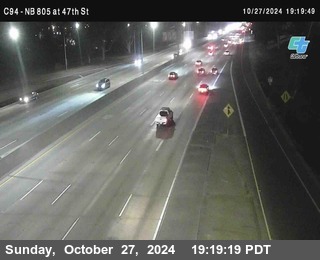 (C094) NB 805 : 47th Street (on ramp)