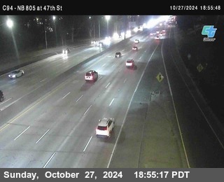 (C094) NB 805 : 47th Street (on ramp)