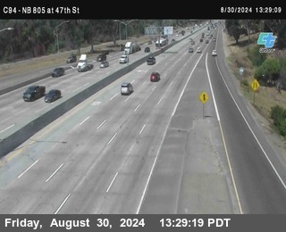 (C094) NB 805 : 47th Street (on ramp)