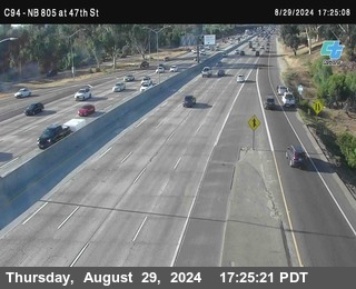 (C094) NB 805 : 47th Street (on ramp)